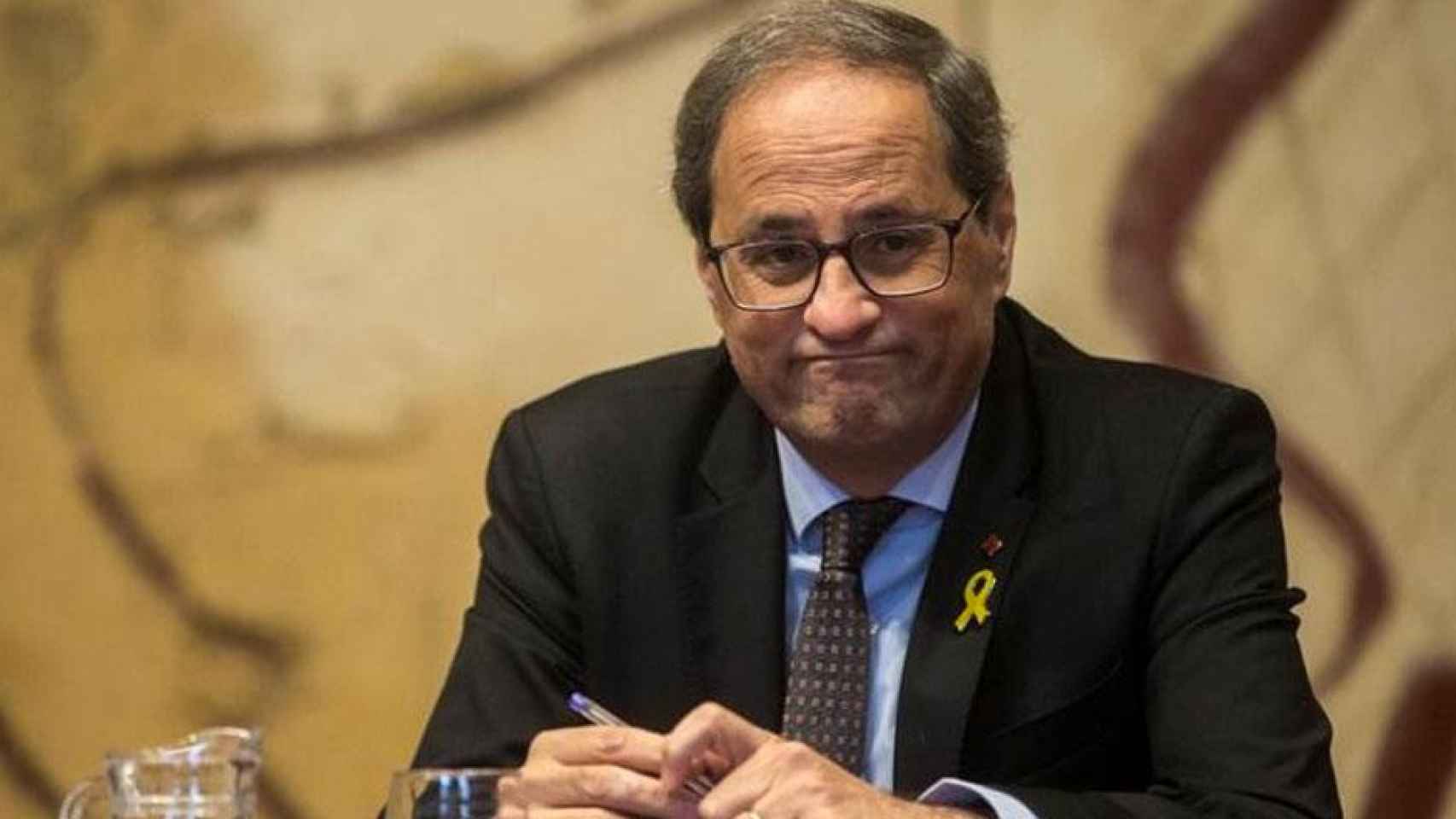 Quim Torra, presidente de la Generalitat, en una imagen de archivo / EFE