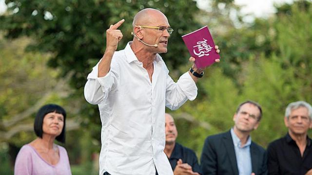 El cabeza de lista de Junts pel Sí, Raül Romeva