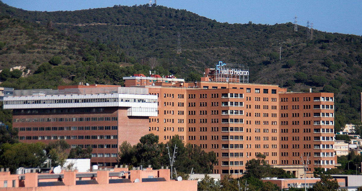 Imagen aérea del Hospital Vall d'Hebron / Cedida