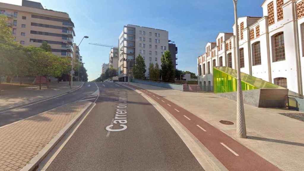 Calle Joana Raspall de Sant Feliu de Llobregat / GOOGLE STREET VIEW