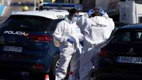 Agentes de la Policía Nacional durante la emergencia por el coronavirus / EFE