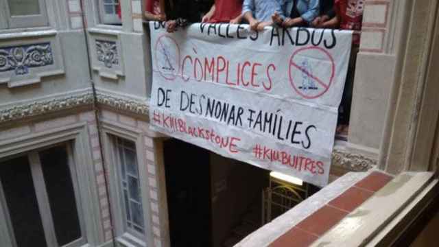 Activistas antidesahucio / SINDICAT DE BARRI