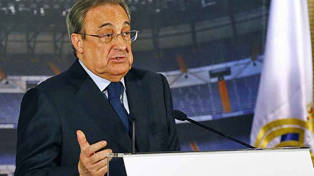 Florentino Pérez, presidente del Real Madrid