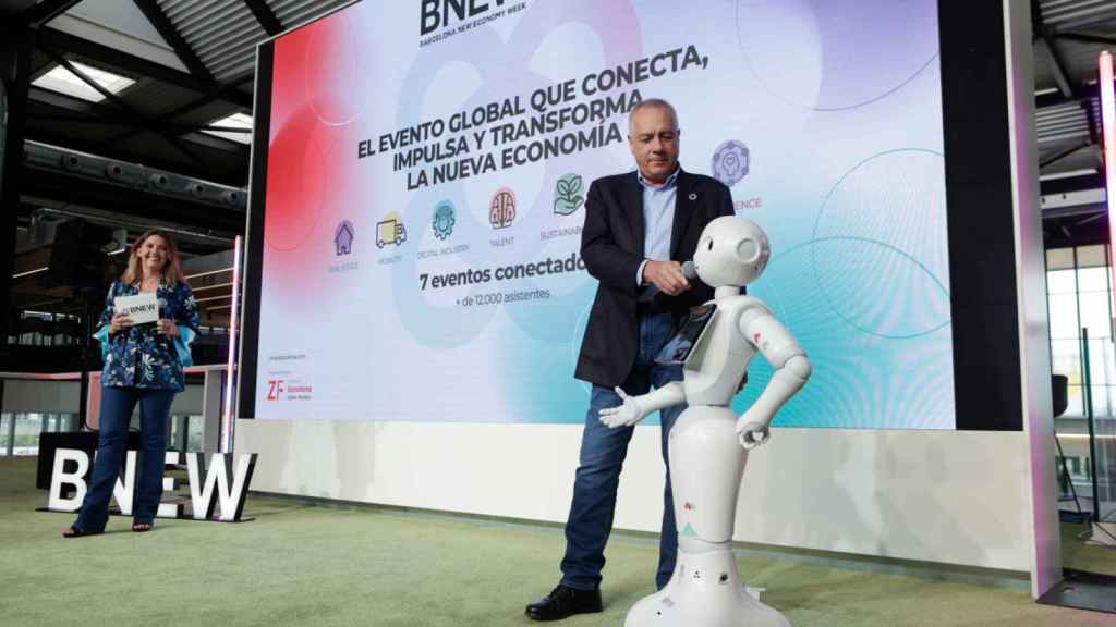 La presentación de BNEW 2022 en la DFactory de la Zona Franca de Barcelona / EFE