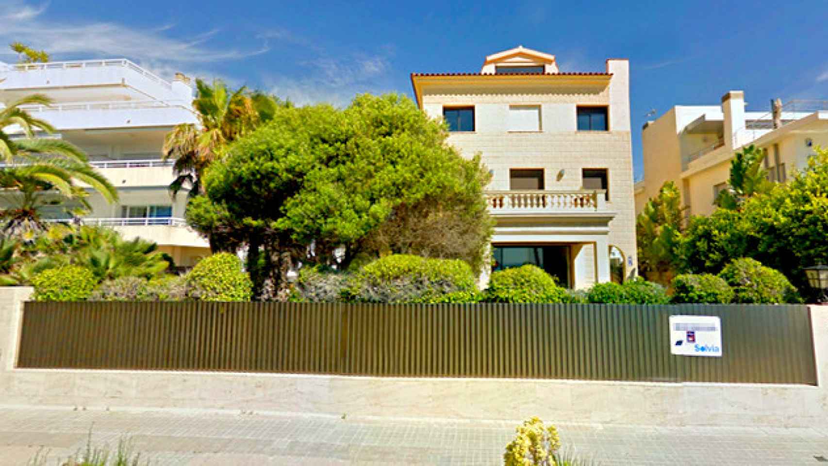 La vivienda de Sitges (Barcelona) que era propiedad del empresario Ángel Fernández, expropietario de la inmobiliaria Don Piso / CG