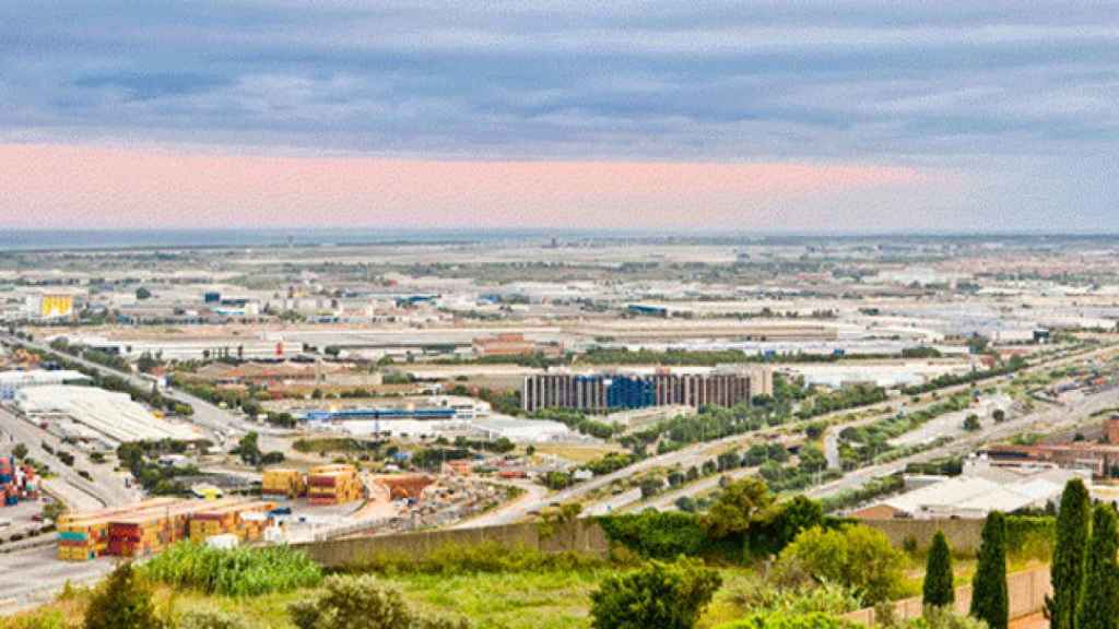 Polígono industrial de la Zona Franca de Barcelona.