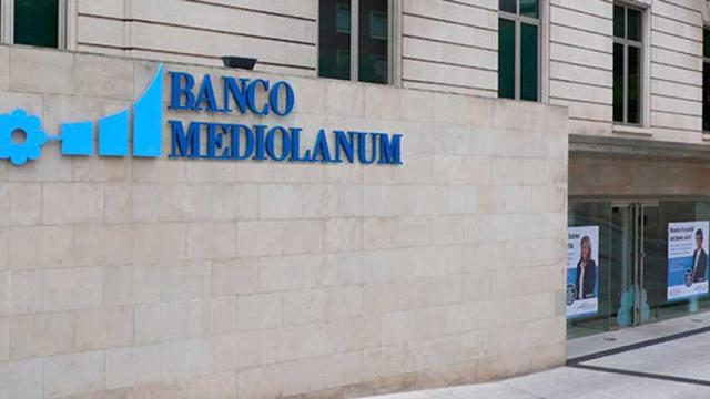 Detalle de la sede central de Mediolanum en Barcelona.