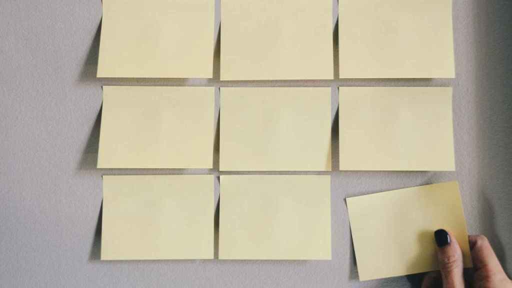 'Post-it' para tomar notas / UNPLASH