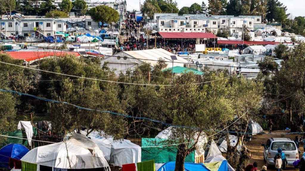 Un campo de refugiados en la isla de Lesbos, en Grecia / EP