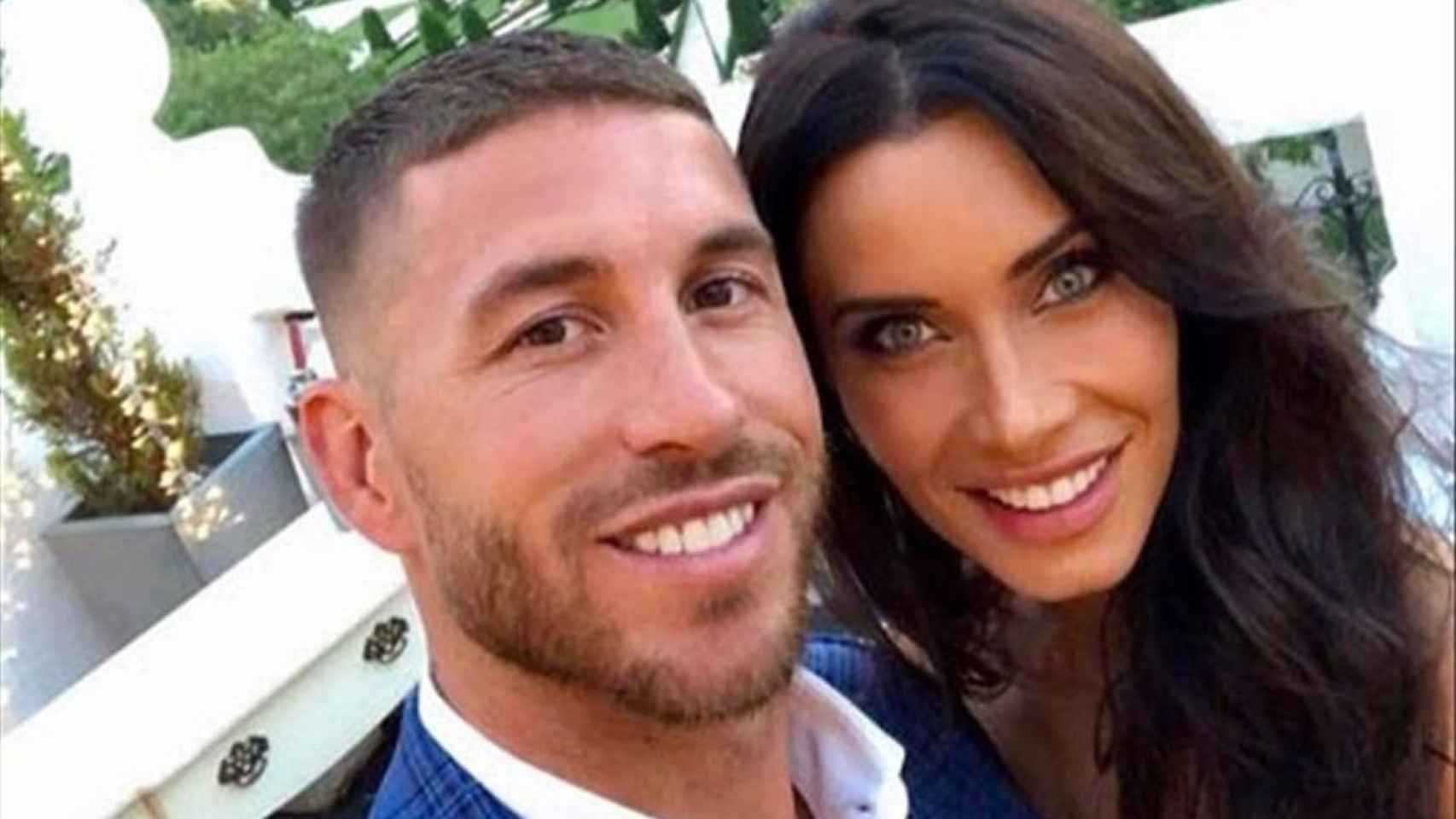 Pilar Rubio y Sergio Ramos en un evento