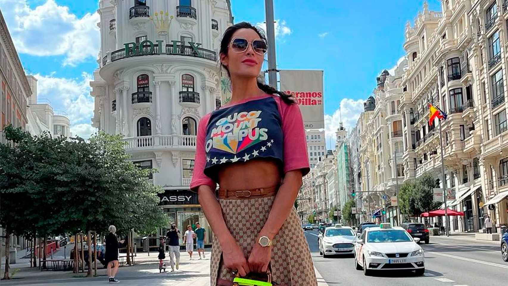 El criticado 'look' de Pilar Rubio para pasear por Madrid