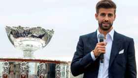 Gerard Piqué, durante un acto de la Copa Davis en 2021 / REDES