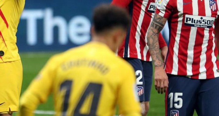 Coutinho estuvo en un segundo plano ante el Atlético / FC BARCELONA