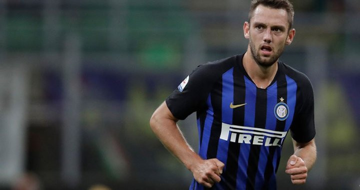 Una foto de Stefan de Vrij, central del Inter de Milán / Twitter