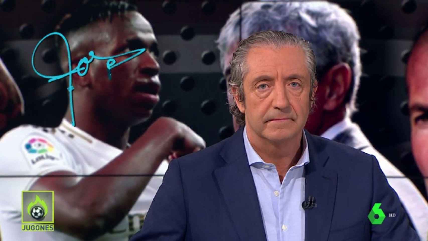 Josep Pedrerol, presentando su programa Jugones | La Sexta