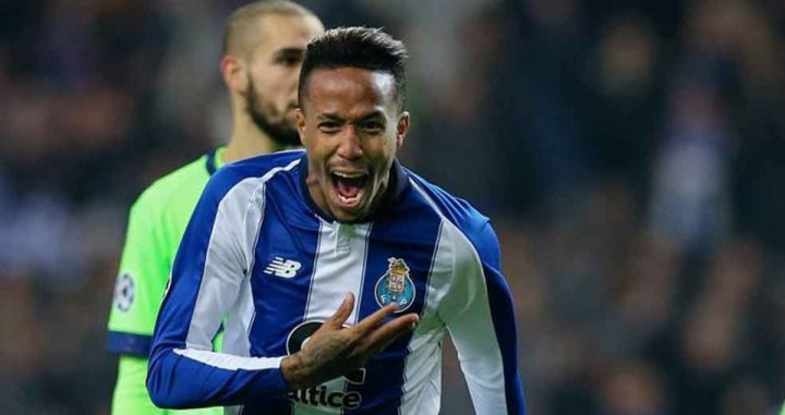 Eder Militao celebra un gol con el Oporto / EFE