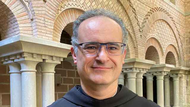 El abad de Montserrat, Manel Gasch / EUROPA PRESS