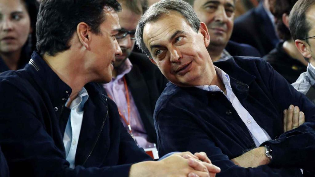 Pedro Sánchez y José Luis Rodríguez Zapatero en la época en que tenían buenas relaciones / EFE