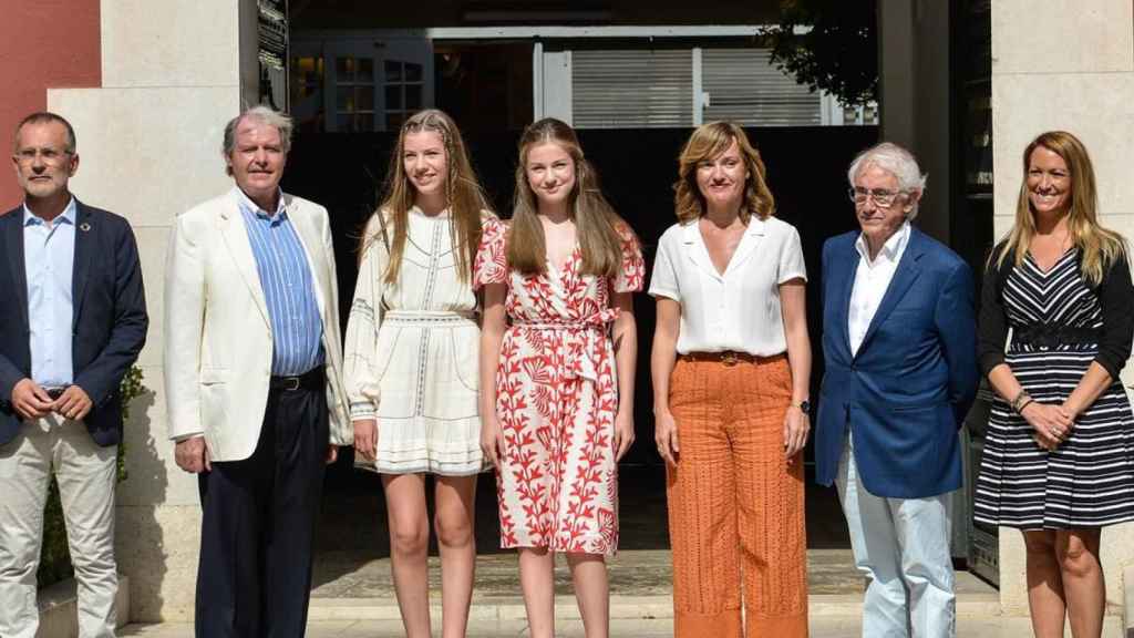 La princesa Leonor, recibida en Girona con concentraciones y plantada por la alcaldesa de Figueres / EP