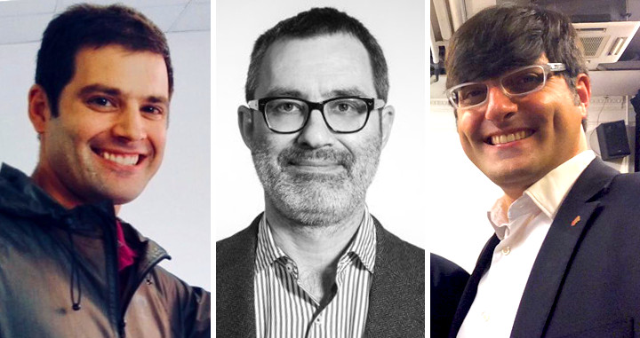 Los hermanos Ramon, Toni y Joan Piqué / CG
