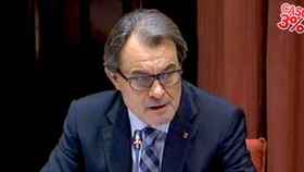 El presidente de la Generalitat en funciones, Artur Mas.