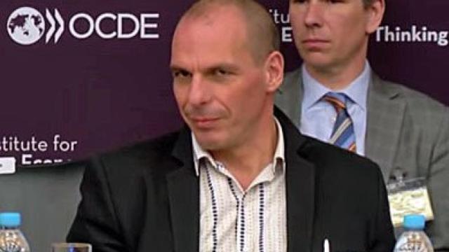 El ministro de Finanzas de Grecia, Yanis Varoufakis