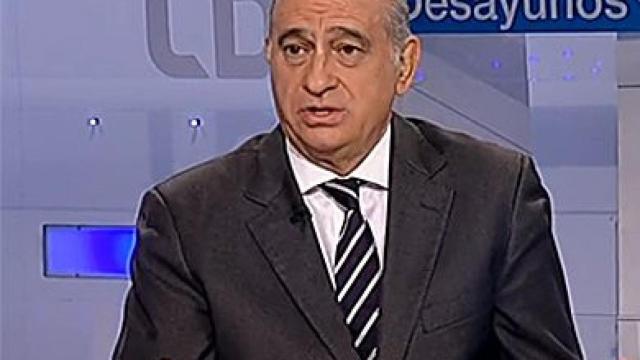 El ministro del Interior, Jorge Fernández Díaz, este miércoles en 'Los Desayunos de TVE'