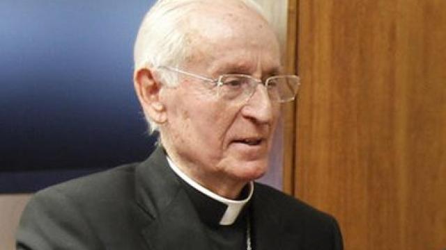 Ricard Maria Carles, en una de las últimas imágenes públicas