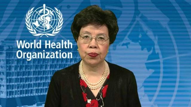 La directora general de la OMS, Margaret Chan, durante un encuentro anual de la organización