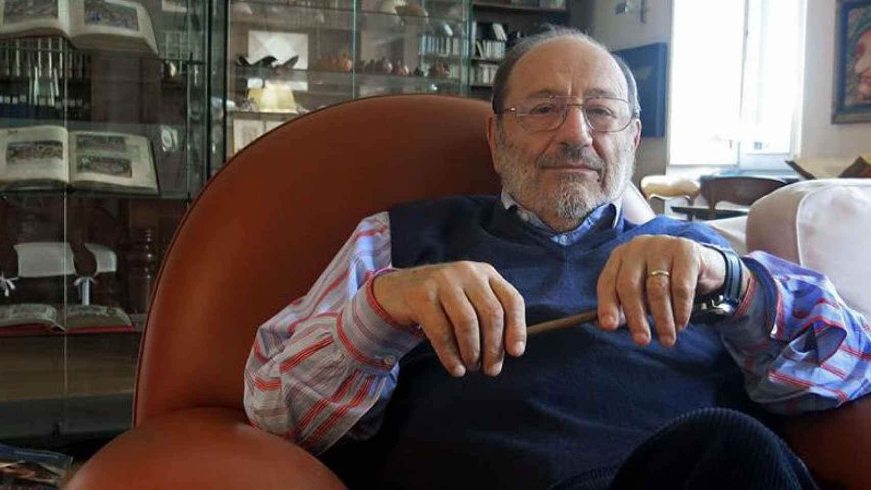 Umberto Eco, filósofo y escritor, en una imagen reciente.