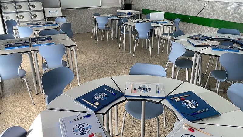Un aula de la escuela Nou Patufet / NOU PATUFET