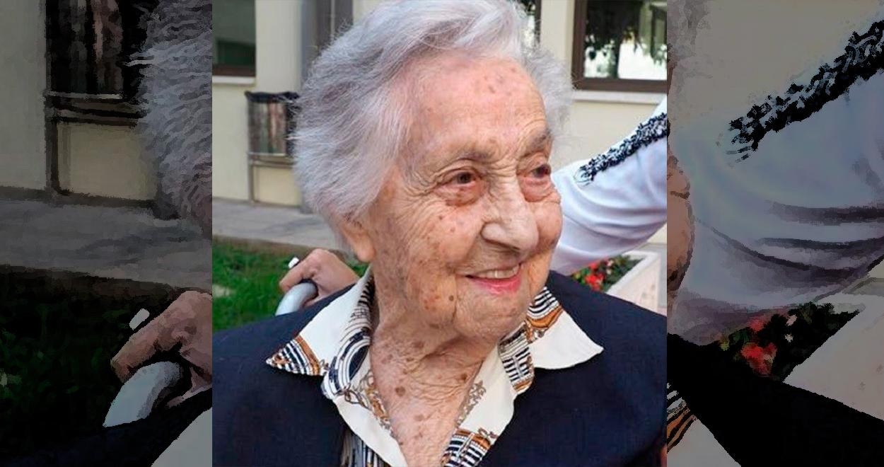 La persona más longeva de España, con 113 años, y superviviente del Covid-19 / EUROPA PRESS