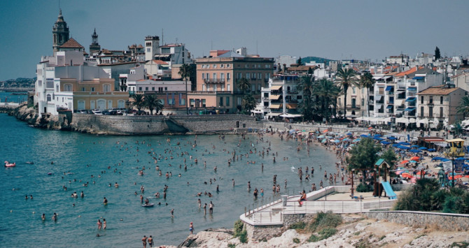 Sitges es la capital de la comarca costera de Garraf