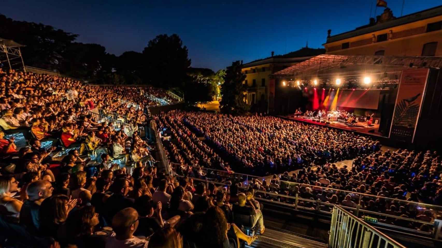 Un concierto de una edición pasada del Festival Jardins de Pedralbes, en una imagen de archivo / CG