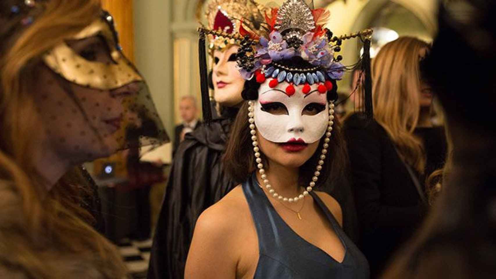 Gran baile de máscaras en el Círculo del Liceu de Barcelona / PACO PINO