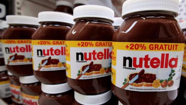 Nutella, la crema de avellanas cuya composición se basa principalmente en azúcar