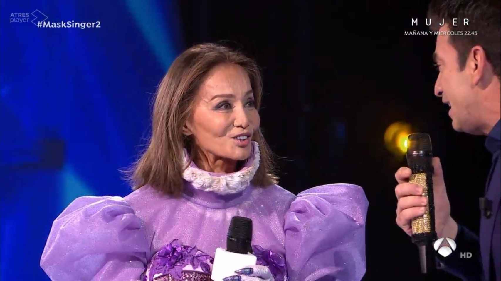 La Gatita de 'Mask Singer 2' escondía a Isabel Preysler / ATRESMEDIA