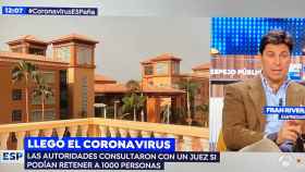 Fran Rivera durante su intervención hablando del coronavirus en 'Espejo Público' / ANTENA 3