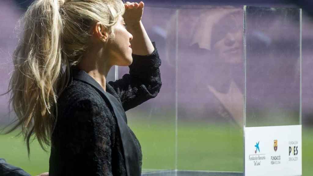 Shakira en el Camp Nou