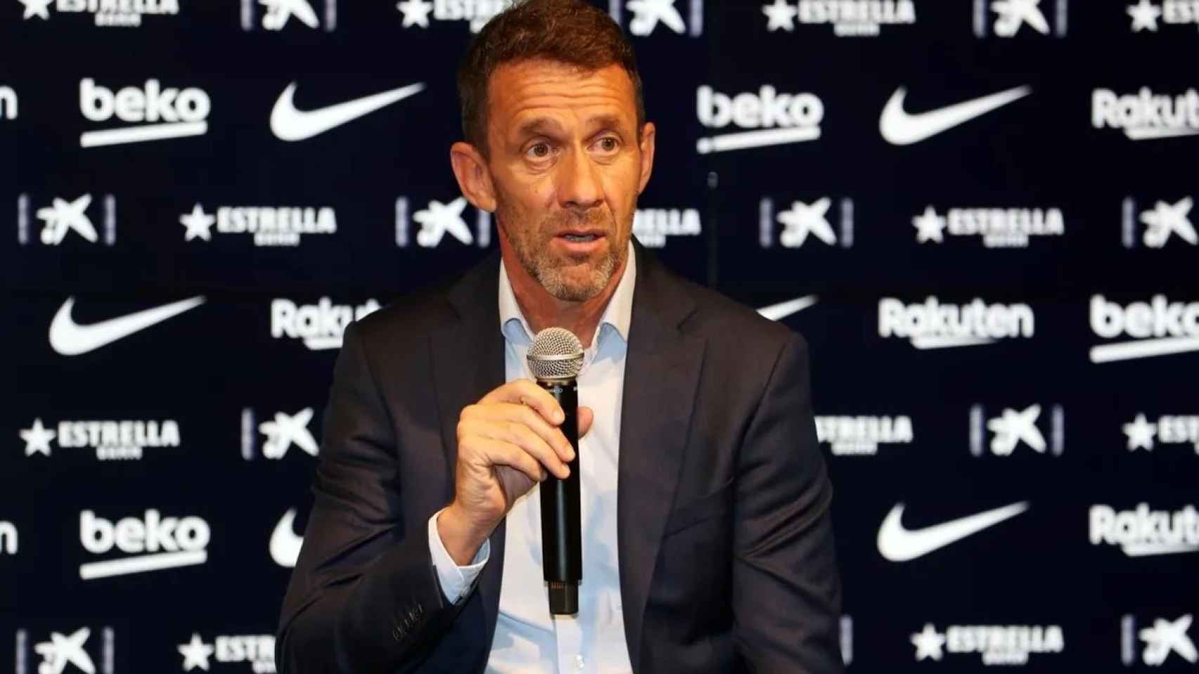 Ramon Planes en un acto del Barça / EFE