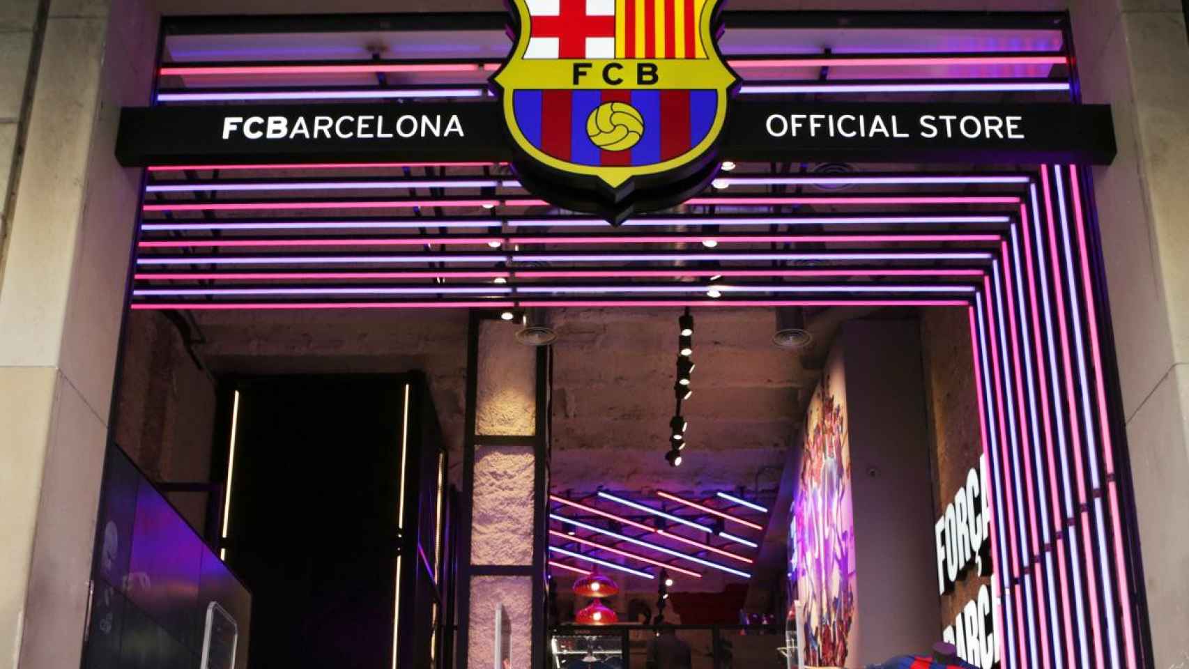 Una imagen de la tienda del Barça en Passeig de Gràcia / FC Barcelona
