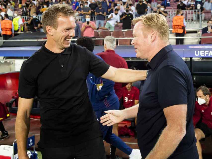 Nagelsmann y Koeman en el Barça-Bayern / FC Barcelona