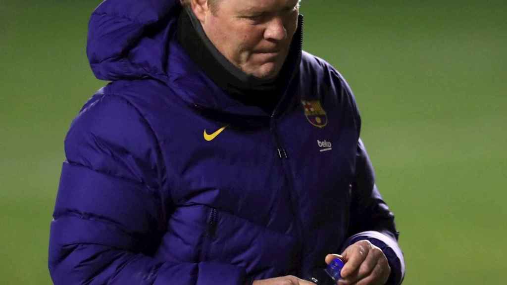 Koeman en Vallecas / EFE