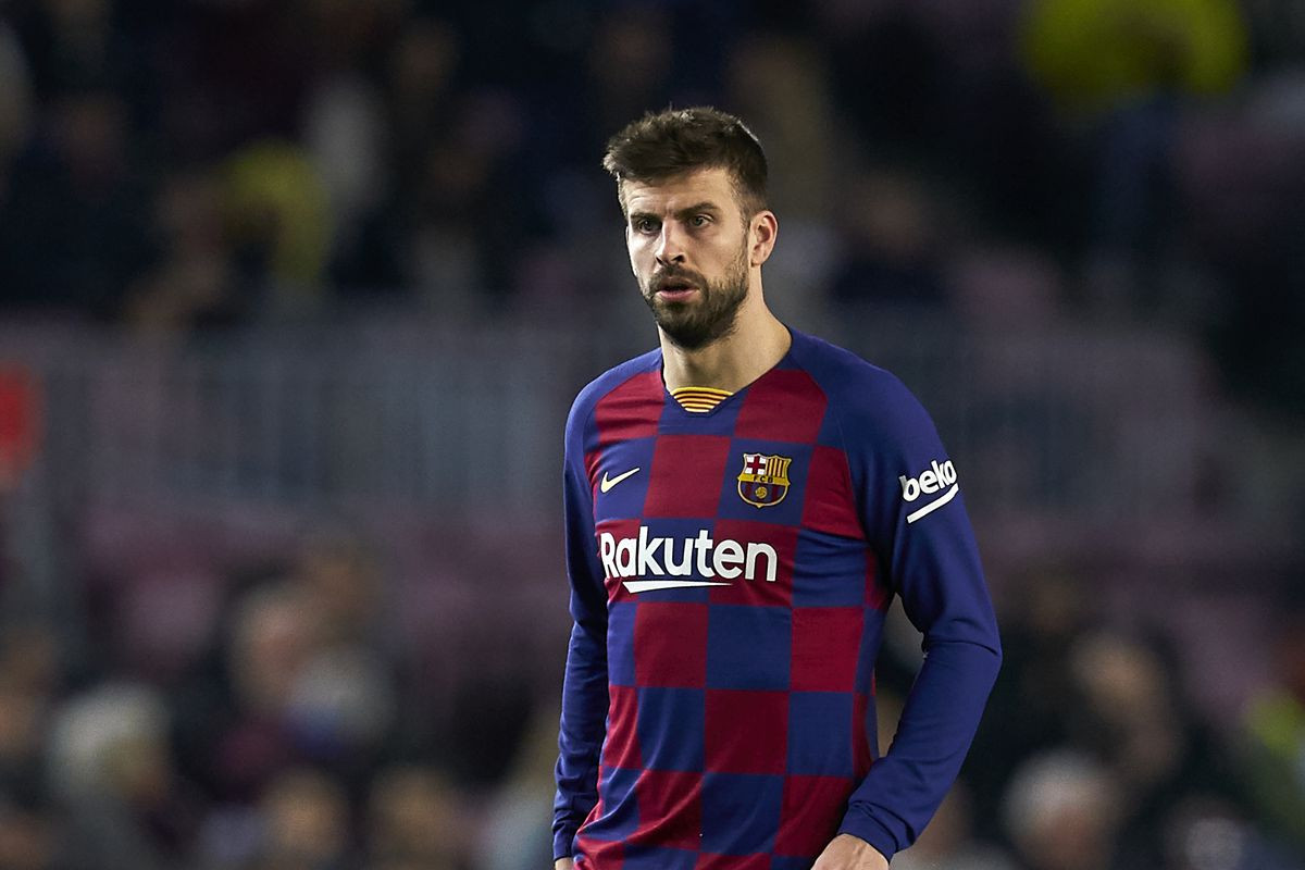 Gerard Piqué, en el partido ante el Levante | EFE