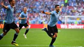 Luis Suárez, en un partido con Uruguay | EFE