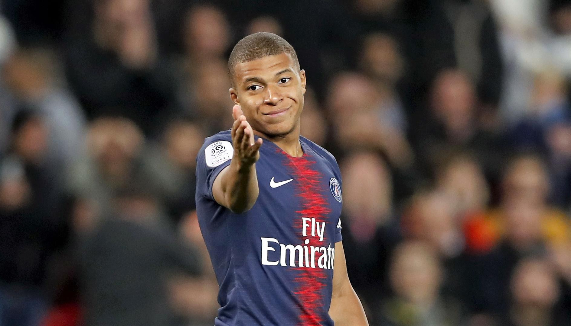 Kylian Mbappé en un partido con el París Saint Germain / EFE