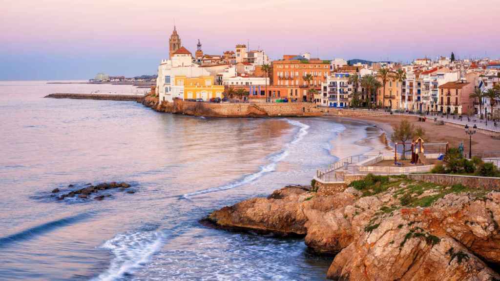 Vistas de la costa de Sitges / DIPUTACIÓ DE BARCELONA