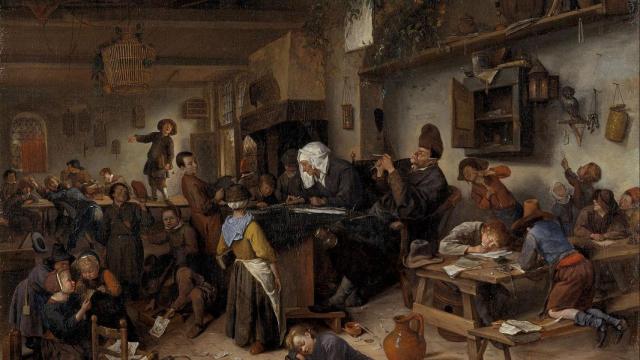 Una escuela de niños y niñas / JAN STEEN