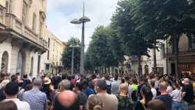 Protesta de la Patrullas Vecinal de Mataró contra la okupación y el crimen / CG