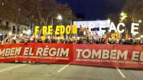 Inicio de la manifestación independentista / ÒMNIUM